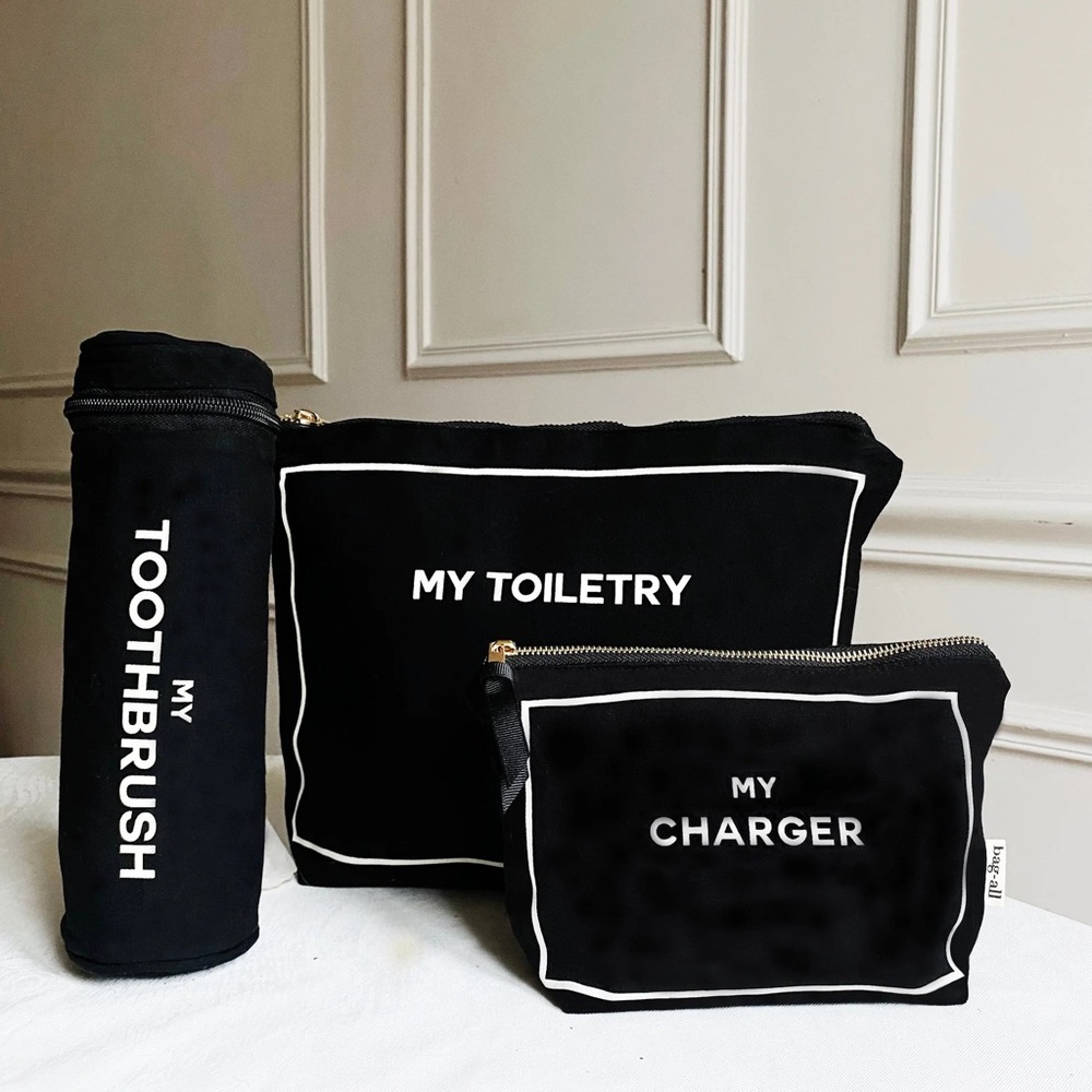 Bag-all Toothbrush Travel Case - Black